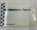 2004 Chevrolet Impala Owners Manual Handbook OEM P03B17004 - £25.24 GBP