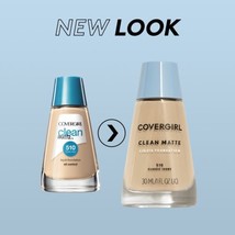 COVERGIRL Clean Matte Liquid Foundation Tawny, 1 oz (packaging may vary) - $9.89