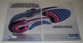 1991 Reebok Pump Accelerator Walking Shoes Ad - Strangely invigorating  - $18.49