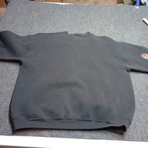 * Vintage LEE Super Blend Fleece Sweater Adult XL Black Streetwear Pro S... - $27.67