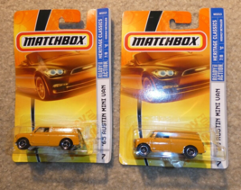 Lot of 2 2007 Matchbox #7 1965 Austin Mini Vans M5313 - $16.83
