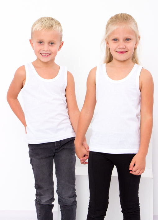 Tank Top (kids unisex), Any season,  Nosi svoe 6072 (bilyj) - $10.16+
