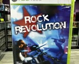 Rock Revolution (Microsoft Xbox 360, 2008) CIB Complete Tested! - $5.81