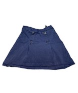 Girls Navy Pleated School Uniform Skirt Skort Size 12 Childrens Place - $14.16