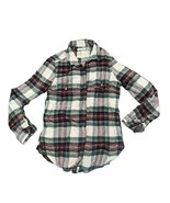 American Eagle Women’s Plaid Button Up Long Sleeve Shirt Size Small SO S... - $9.41