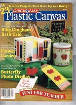 Quick &amp; Easy Plastic Canvas Magazine August September 1998 Number 55 - £15.74 GBP