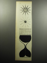 1956 Howard Miller George Nelson Clocks Ad - Spokes and stars that tell time - £14.69 GBP