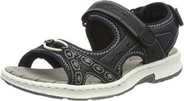 Rieker  67782-14 Navy BLUE kombi athletic comfort sandal US 6  EU 37 - $34.99