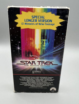 Star Trek The Motion Picture VHS Tapes Movie 1979 First in the Series - £3.89 GBP