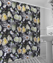 Creative Bath - Moonlight Garden - Shower Curtain 72&quot;W x 72&quot;L - £23.36 GBP
