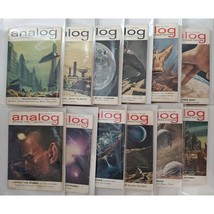 Set of 12 Analog Science Fact Fiction January to December 1962 Digest Magazine - £69.63 GBP