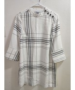 NEW - H &amp; M Dress With 4 Button Accent and 3/4 Sleeves, Size 4 - $31.94 CAD