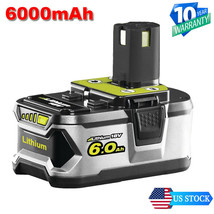 New 6.0Ah One+ Plus 18V Lithium High Capacity Battery P104 P107 - $49.99