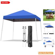 Sturdy 10X10 FT Pop-Up Canopy Tent - Waterproof &amp; UV Protected for Outdo... - $155.38