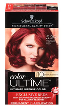 Schwarzkopf Color Ultime Hair Color Cream, 5.29 Vintage Red - £15.68 GBP