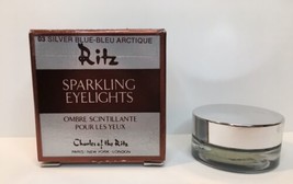 Vintage Charles of the Ritz SPARKLING EYELIGHTS Eyeshadow 03 SILVER BLUE... - $25.00