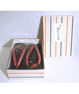Japanese Geisha Geta Sandals 9&quot; Size 6 Never Worn with Box - $24.95