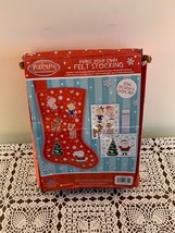 Innovative Designs Official Rudolph Red Felt Stocking Kit 18 Inch New Op... - £7.72 GBP