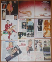 KIM BASINGER europe magazine clippings 1990s/00s sexy photos actress - £9.58 GBP