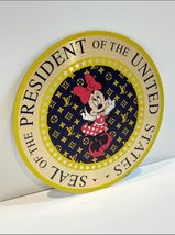 President Minnie X Louis Vuitton Circle – Unique Artwork by Rob VanMore - $1,200.00
