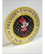 President Minnie X Louis Vuitton Circle – Unique Artwork by Rob VanMore - $1,200.00