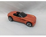 Vintage 1998 Hot Wheels Orange Red Chrysler Corporation Toy Car 2 1/2&quot; - $19.79