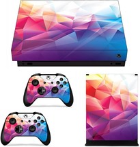 Vinyl Skin For Xbox One X Console &amp; Controllers Only, Sticker Decorate And - £29.25 GBP