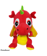 Caravan Softoys Red Dragon Plush Stuffed Animal 2014 14&quot; - £31.73 GBP