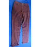 GLORIA VANDERBILT PLUM AMANDA STYLE MISSY MID WAIST PANTS 8 - €17,85 EUR