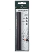 Faber-Castell Pitt Natural Willow Charcoal Pencil Set Set of 3 - £9.08 GBP