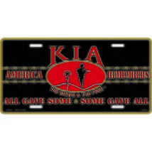 EE, Inc. KIA America Remembers License Plate - £9.55 GBP