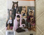 Simplicity 1514A-Kids and 18&quot; Dolls Animal Hats!! Uncut! new - £11.99 GBP