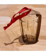 Starbucks 2021 Texas Glass Been There Series Cup Mug Christmas Ornament ... - €12,67 EUR