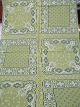 FABRIC Michael Miller Very Large Green Bandana for a Very Large Dog Craft $3 - £2.35 GBP
