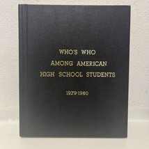 Who&#39;s Who Among American High School Students 1979-1980 - £7.64 GBP