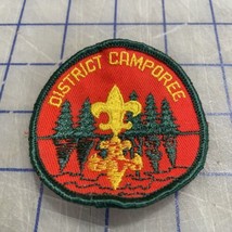 Vintage Boy Scout Patch District Camporee Texas 1970s BSA Patch - $13.79