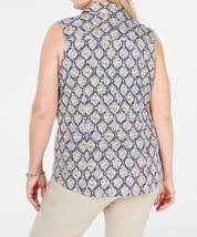 allbrand365 designer Womens Plus Size Printed Top Size 16W, Citron Aura Combo - £33.95 GBP