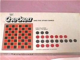 Game Checkers C1974 WHITMAN - $15.00