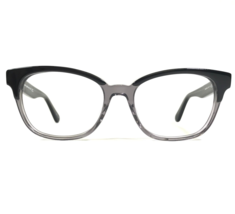 Kate Spade Eyeglasses Frames CAROLANNE 08A Black Gray Square Full Rim 51-17-140 - £44.50 GBP