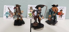 Disney Infinity XBOX 360 Pirates of the Caribbean Figures Lot of 3 Davy ... - $16.82