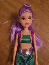 Zuru Sparkle Girlz Genie Doll 11.5&quot; Purple Hair No Shoes - £2.24 GBP