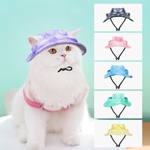 Dog Hat, Bucket Hat,Puppy Hat,Dog Visor,Travel Hat for Dog Cat Pet,Dog Sunbonnet - £16.48 GBP