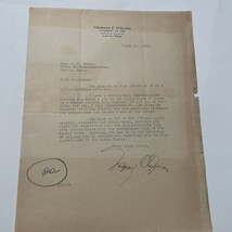 antique letter Trueman E. O’Quinn politician 1935 Attorney Austin Texas History - £34.11 GBP