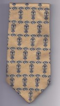 Mens Claiborne 100% silk Neck Tie 58&quot; long 3 1/2&quot; wide Necktie - £7.61 GBP