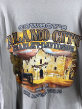 Harley Davidson T Shirt Size 3XL Alamo City San Antonio Texas Cowboys Me... - £38.14 GBP