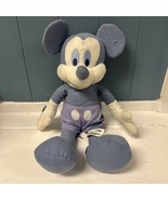 Blue Mickey Mouse Plush Toy Factory Celebrate 75 Years of Fun Disney 10&quot; - $8.79