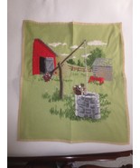 Unused THE OLD OAKEN BUCKET Crewel Embroidery PICTURE  - Fits 16&quot; x 20&quot; ... - £9.03 GBP