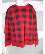 Art &amp; Eden Buffalo Checkered Sweatshirt Size 7 Youth NEW - $22.50