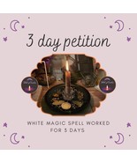 3 Day Petition — 3 day ritual to petition for love, money, luck, etc. - £29.97 GBP