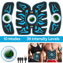 Ems Abdominal Toning Trainer Workout Muscle Abs Stimulator Toner Fitness... - £31.01 GBP